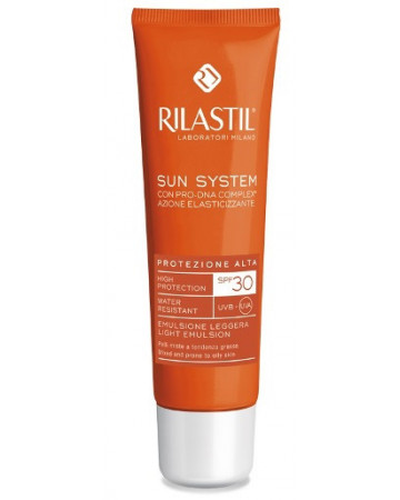 RILASTIL SUN SYSTEM PHOTO PROTECTION THERAPY SPF30 EMULSIONE PELLI MISTE 50 ML