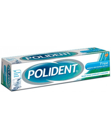 Polident free adesivo per protesi dentaria 40 g