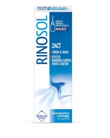 Spray nasale rinosol 2act 15 ml