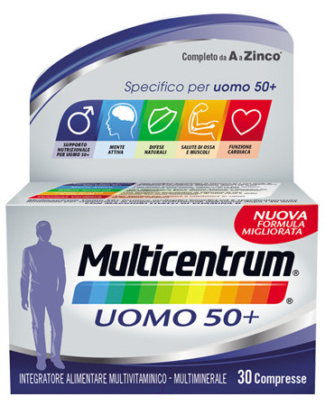 Multicentrum uomo 50+ 30 compresse