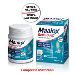 Maalox reflurapid compresse