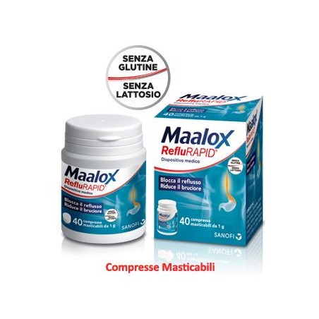 Maalox reflurapid compresse