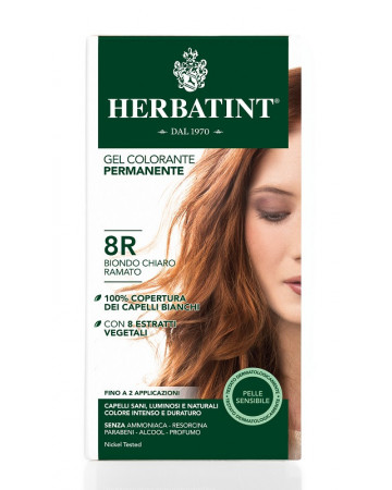 Herbatint 8r biondo chiaro ramato 135 ml