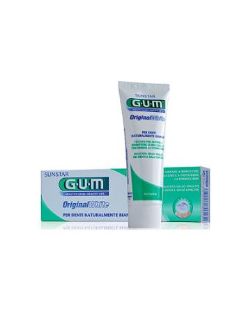 Gum original white dentif 75ml