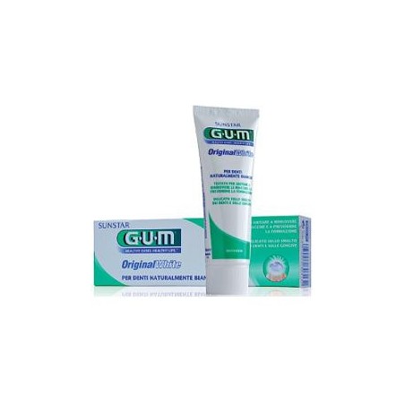Gum original white dentif 75ml