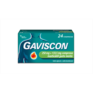 Gaviscon*24cpr ment250+133,5mg