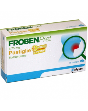 Frobenpret 8,75 mg pastiglie gusto limone e miele