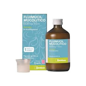 Fluimucil mucol*scir600mg/15ml