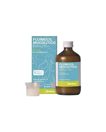 Fluimucil mucol*scir600mg/15ml