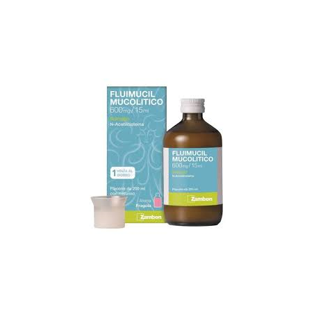 Fluimucil mucol*scir600mg/15ml