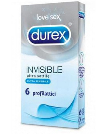 Durex invisible 6 pezzi