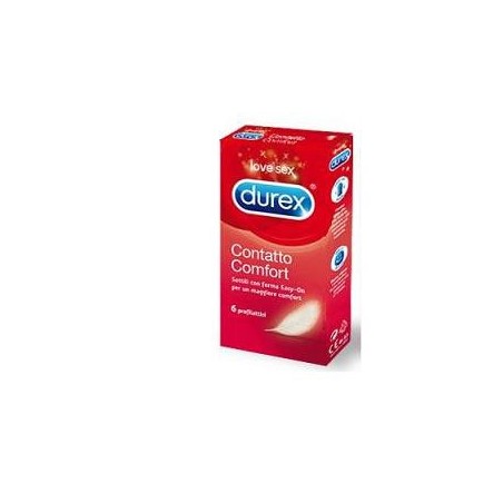 Durex contatto comfort 6pz