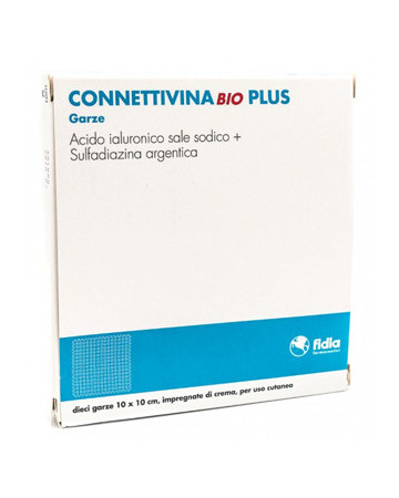 Connettivinabio plus garza 10 x 10 cm 10 pezzi