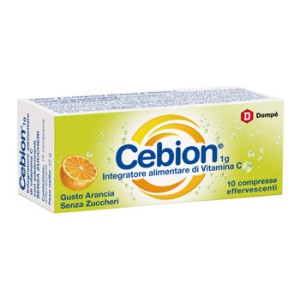 Cebion eff vit c s/zucch 10 compresse