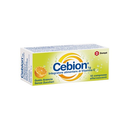 Cebion eff vit c s/zucch 10 compresse