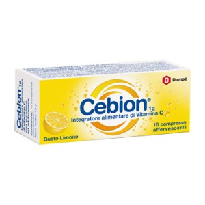 Cebion effervescente vitamina c limone 10 compresse