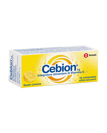 Cebion effervescente vitamina c limone 10 compresse