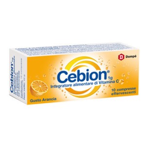 Cebion eff vit c arancia 10 compresse