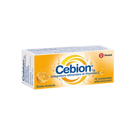 Cebion eff vit c arancia 10 compresse