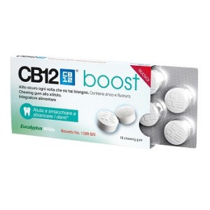 Cb12 boost eucal white 10chew