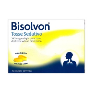 Bisolvon tosse sedativo 10,5 mg pastiglie gommose