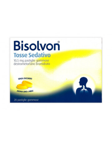 Bisolvon tosse sedativo 10,5 mg pastiglie gommose