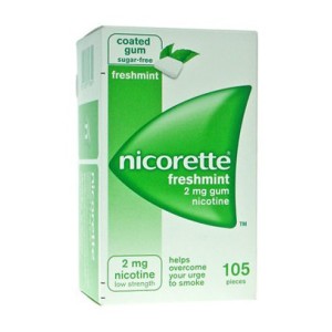 Nicorette*105gomme mast 2mg me