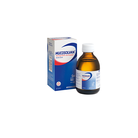 Mucosolvan 15 mg/5 ml sciroppo - gusto frutti di bosco