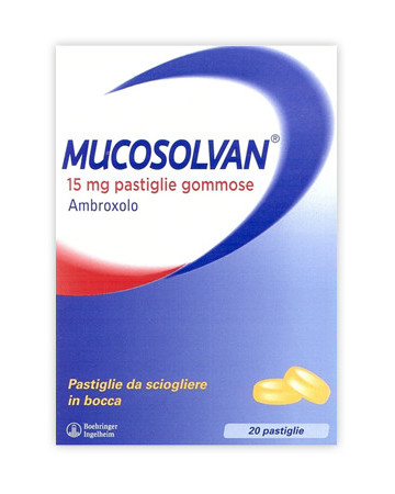 Mucosolvan 15 mg pastiglie gommose