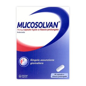 Mucosolvan 75 mg capsule rigide a rilascio prolungato