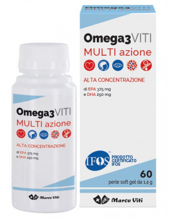 Omega3 viti multi azione 60 perle Omega3 viti multi azione 60 perle