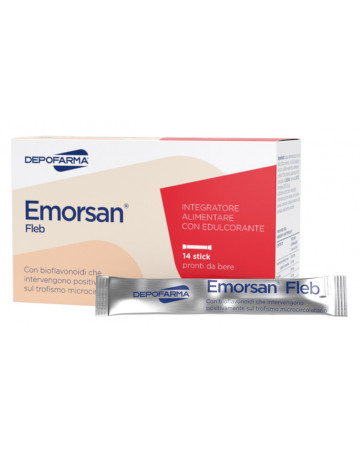 Emorsan fleb 14 bustine stick pack 15 ml