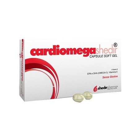 Cardiomega shedir 30 capsule molli 23,3 g