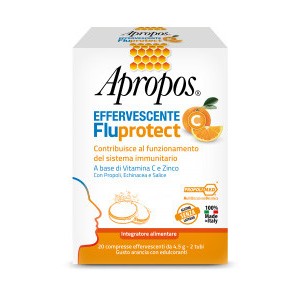 Apropos fluprotect effervescente c 20 compresse