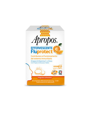 Apropos fluprotect effervescente c 20 compresse