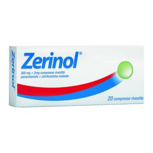 Zerinol 20 compresse rivestite 300mg+2mg