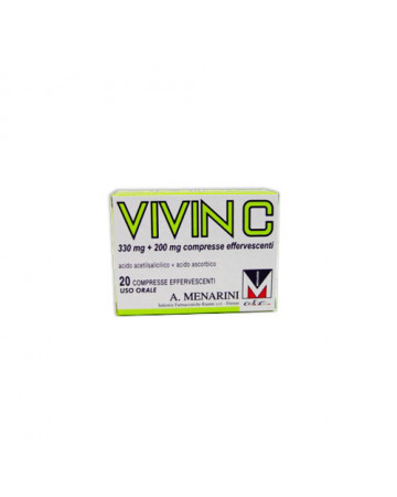 Vivin c 20 compresse effervescenti 330mg+200mg