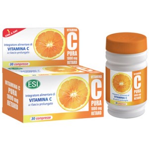 Vitamina c pura 1000 mg retard 30 compresse