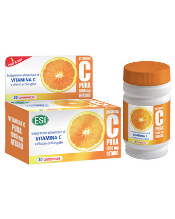 Vitamina c pura 1000 mg retard 30 compresse