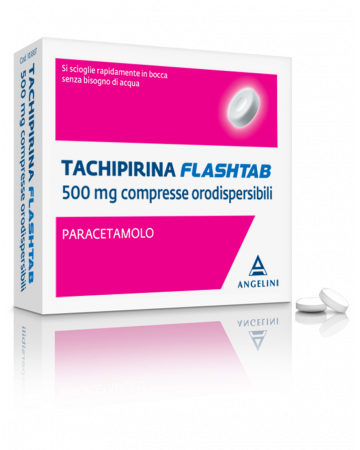 Tachipirina flashtab 500 mg compresse orodispersibili