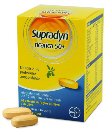 Supradyn ricarica 50+ 30 compresse