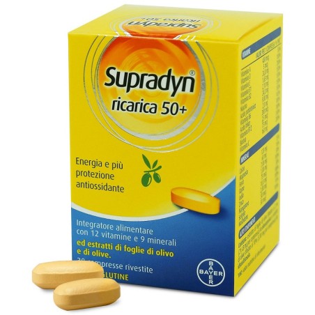 Supradyn ricarica 50+ 30 compresse
