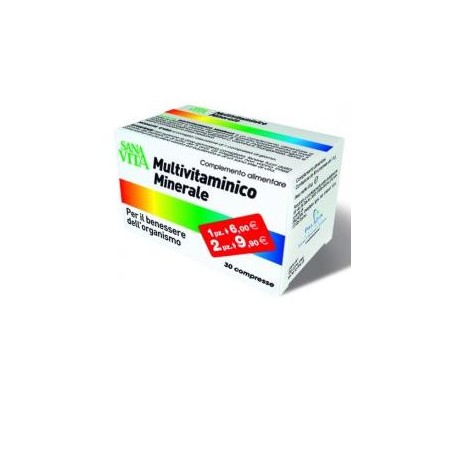 Sanavita multivit miner 30 compresse
