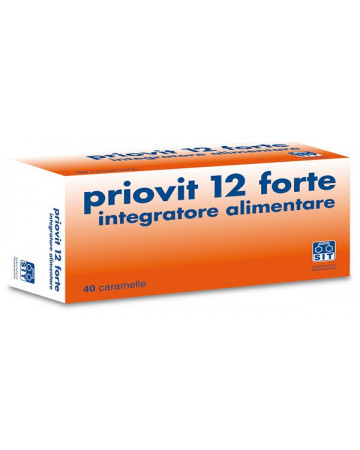 Priovit 12 forte 40caramelle