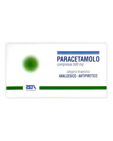 PARACETAMOLO ZETA*20CPR 500MG