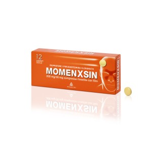 Momenxsin 200 mg/30 mg compresse rivestite con film.