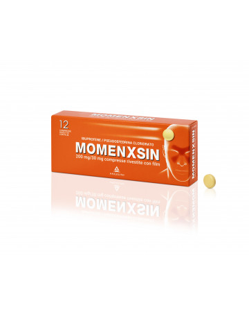 Momenxsin 200 mg/30 mg compresse rivestite con film.