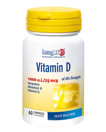 Longlife vitamina d3 1000ui 60 compresse