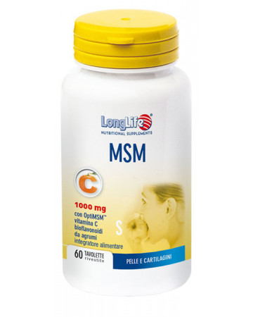 Longlife msm 1000mg 60tav