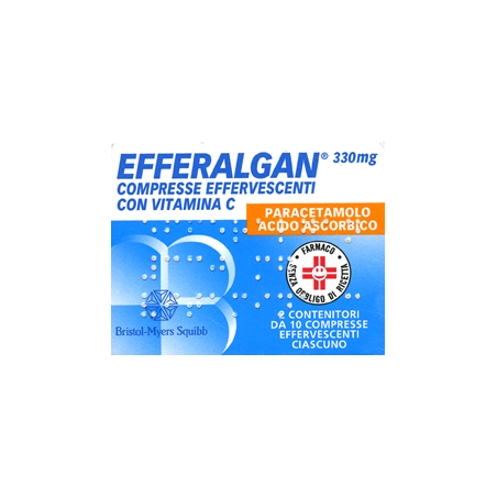 Efferalgan*20cpr eff 330+200mg